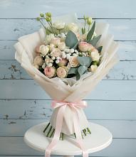 Букет цветов из:  Розы и Лизиантусы #REPLACE_PRED# Турксаде