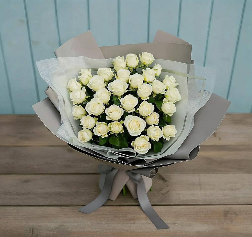 Букет Белоснежная нежность в Турксаде