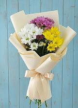 Букет цветов из:  Хризантемы #REPLACE_PRED# Турксаде