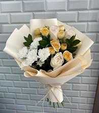 Букет цветов из:  Розы и Хризантемы в Турксаде