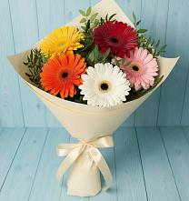 Букет цветов из:  Герберы в Турксаде