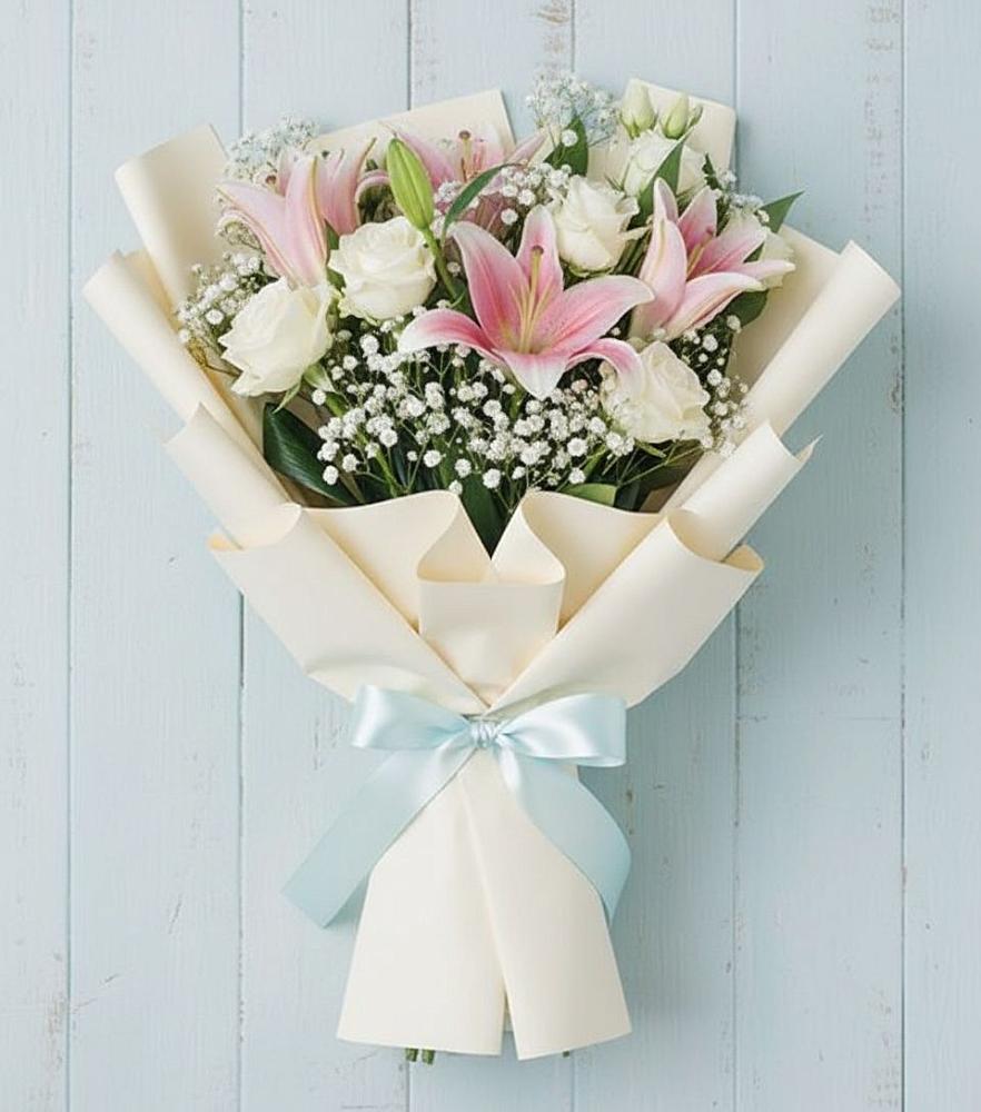 Букет цветов из: Лилии в Турксаде