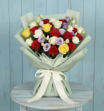 Букет цветов из:  Розы в Турксаде