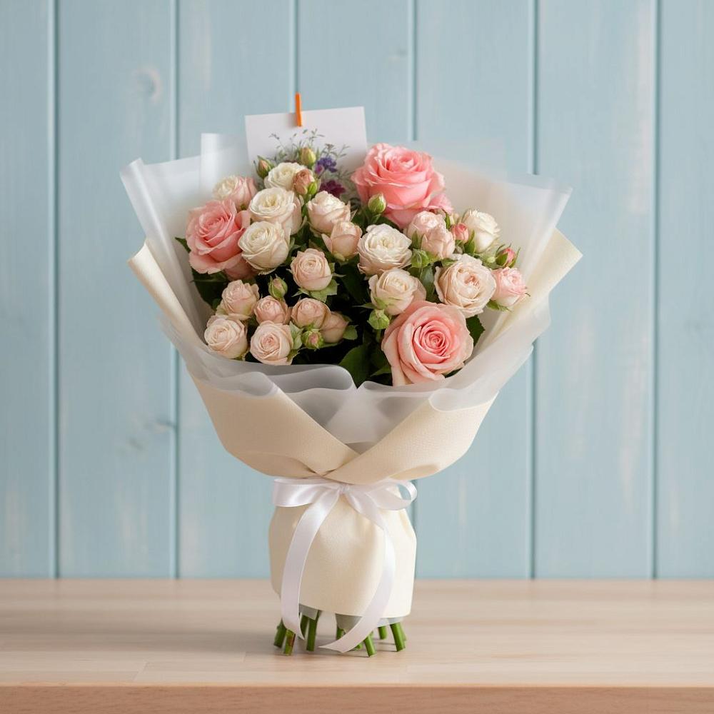 Букет цветов из: Розы в Турксаде