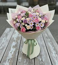 Букет цветов из:  Розы и Хризантемы в Турксаде