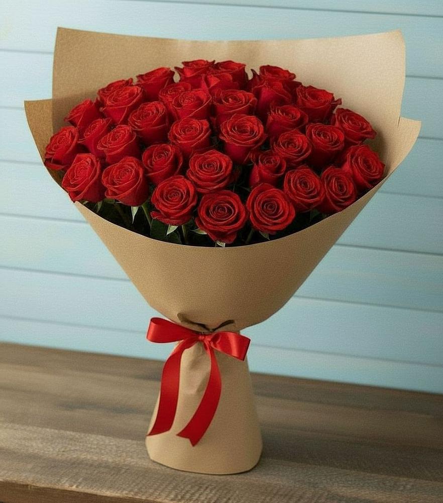 Букет Красные розы Милано в Турксаде
