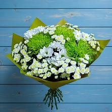Букет цветов из:  Хризантемы #REPLACE_PRED# Турксаде