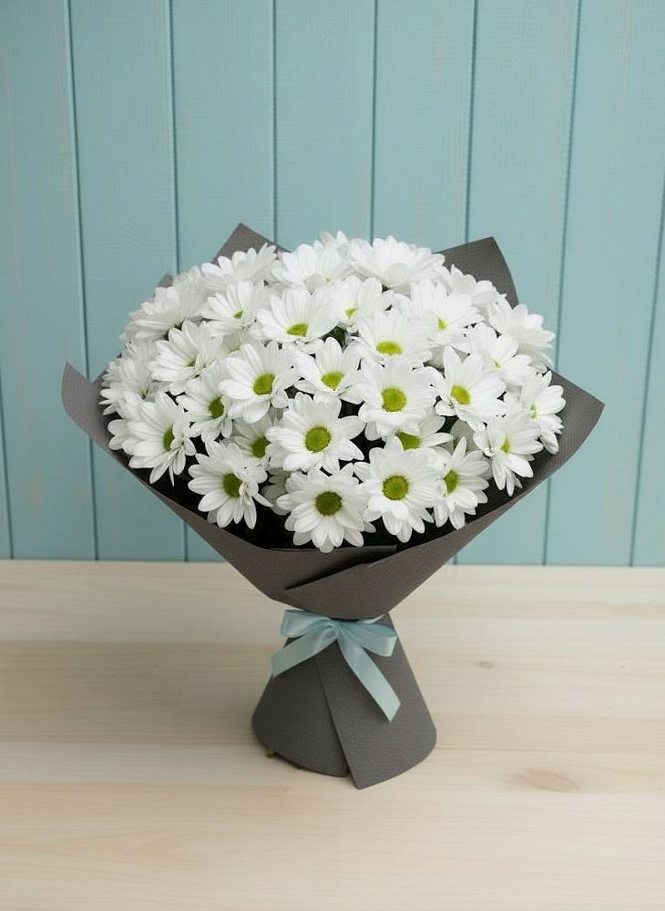 Букет цветов из: Хризантемы в Турксаде