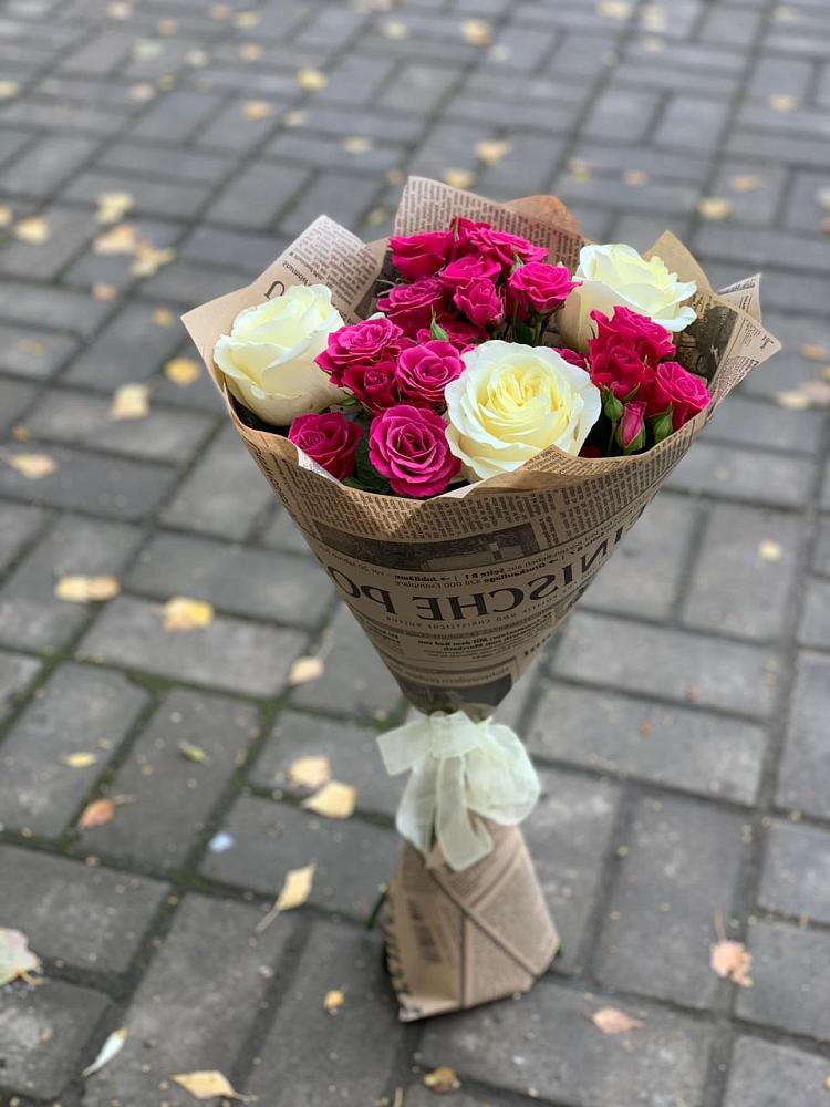 Букет цветов из: Розы в Турксаде