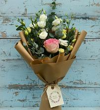 Букет цветов из:  Розы и Лизиантусы #REPLACE_PRED# Турксаде